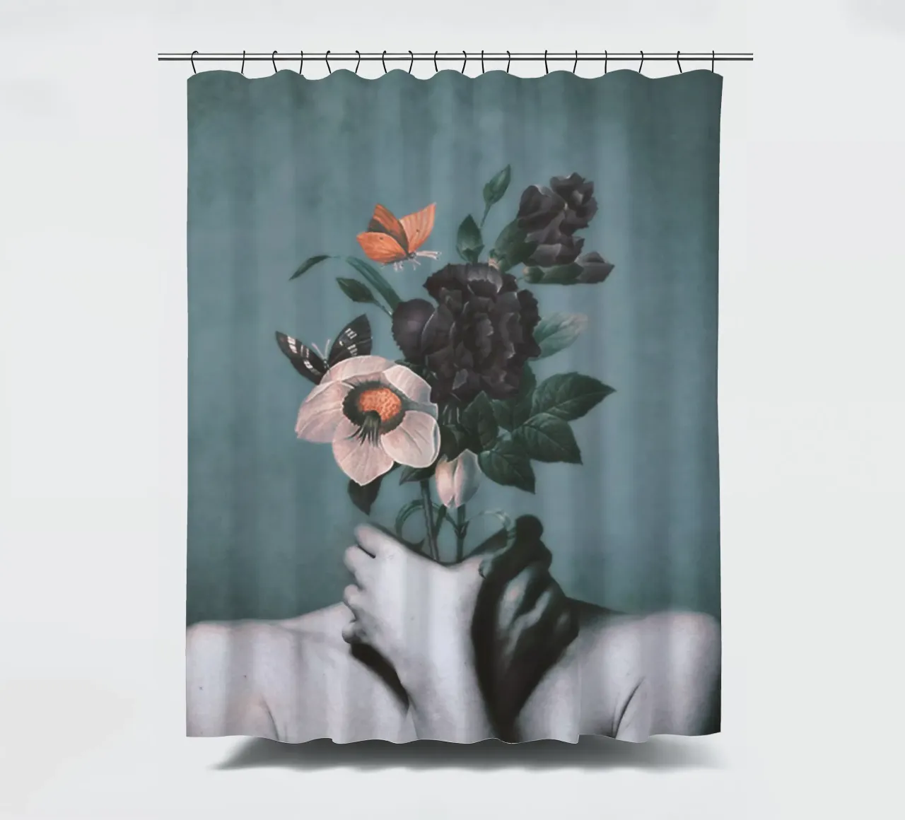 inner garden 3 shower curtain by dada22