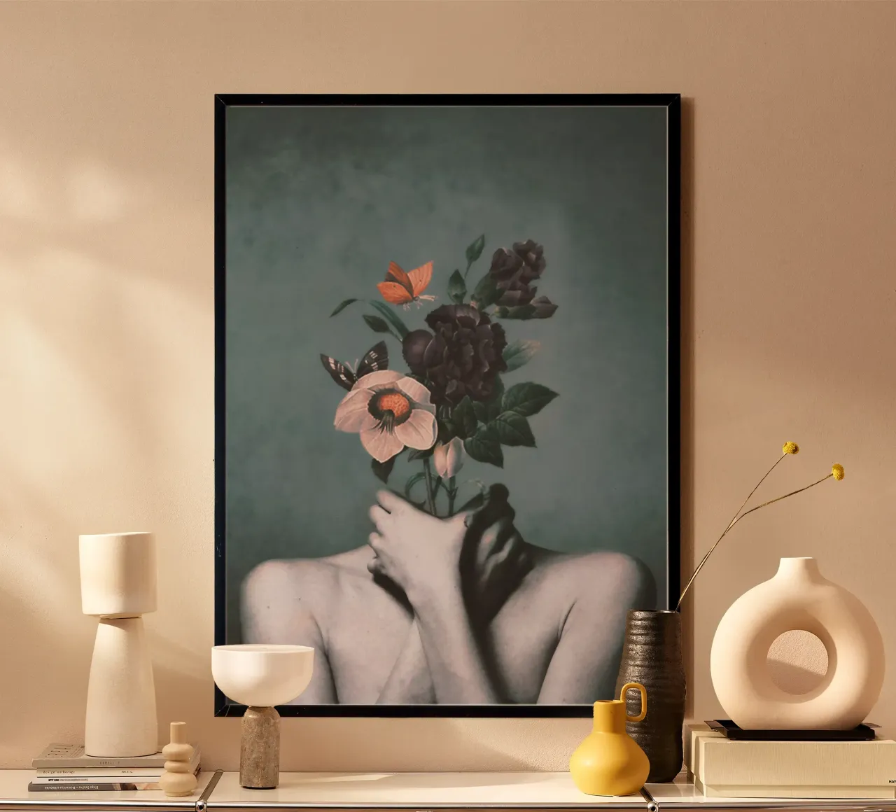 binnentuin 3 poster van dada22