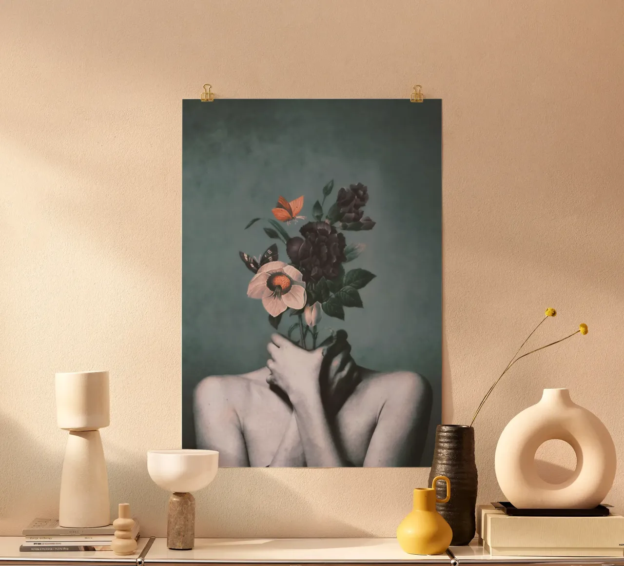 binnentuin 3 poster van dada22