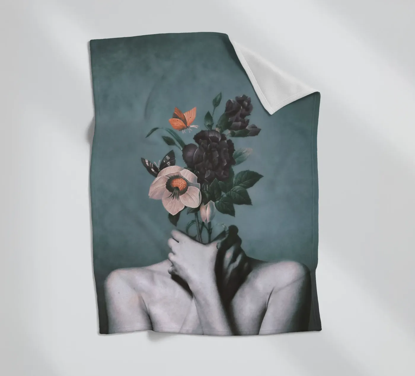 binnentuin 3 fleecedeken van dada22