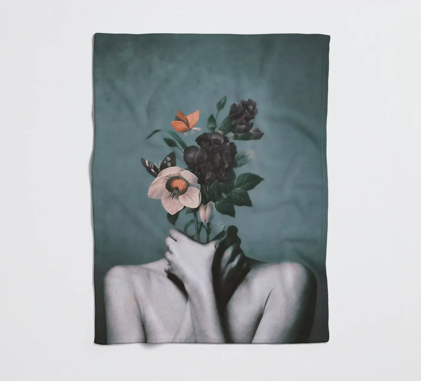 binnentuin 3 fleecedeken van dada22