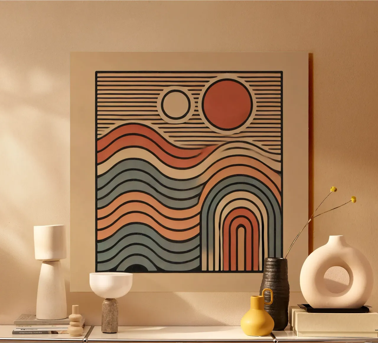 Retro Waves plexiglass da Lovegood