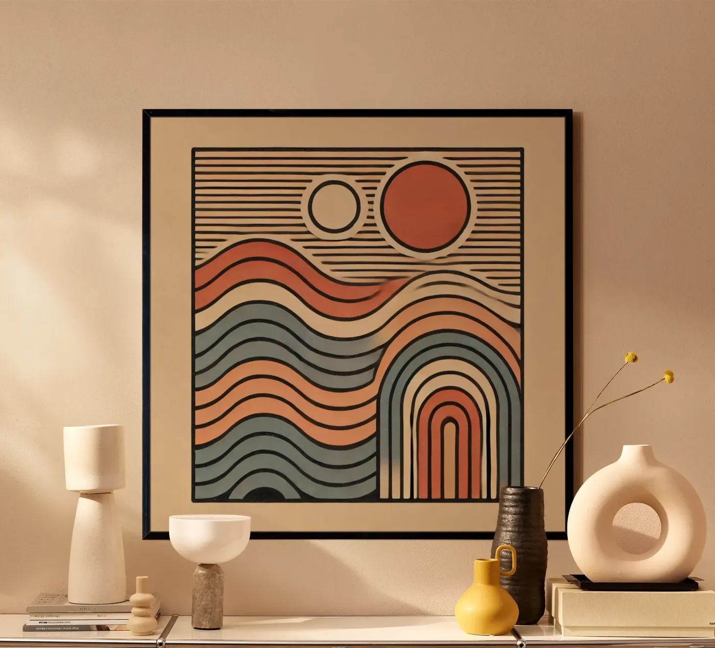Retro Waves poster da Lovegood