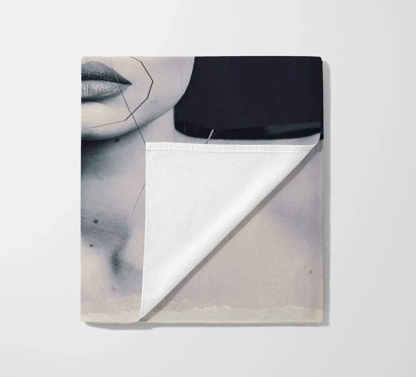 collage arte farfalla telo mare da dada22