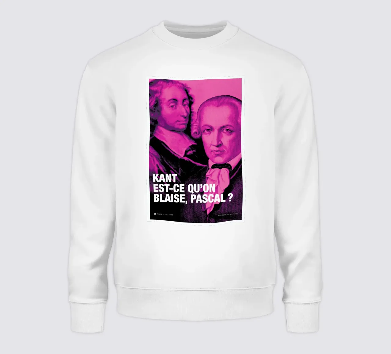 Kant sweatshirt by Fists Et Lettres