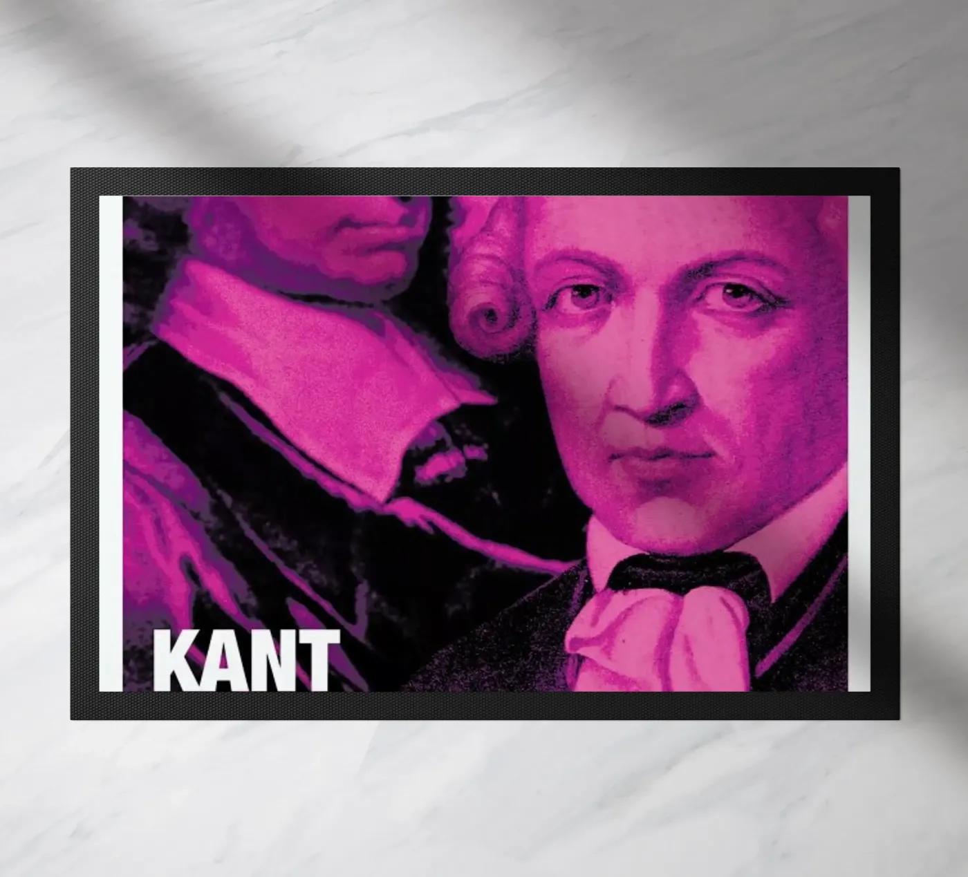 Kant doormat by Fists Et Lettres