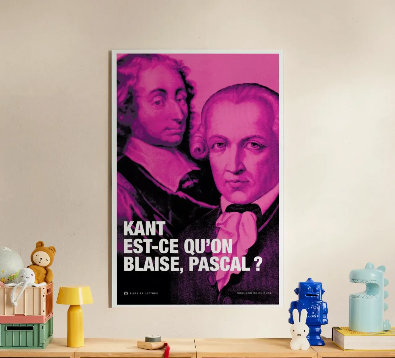 Kant plexiglass da Fists Et Lettres