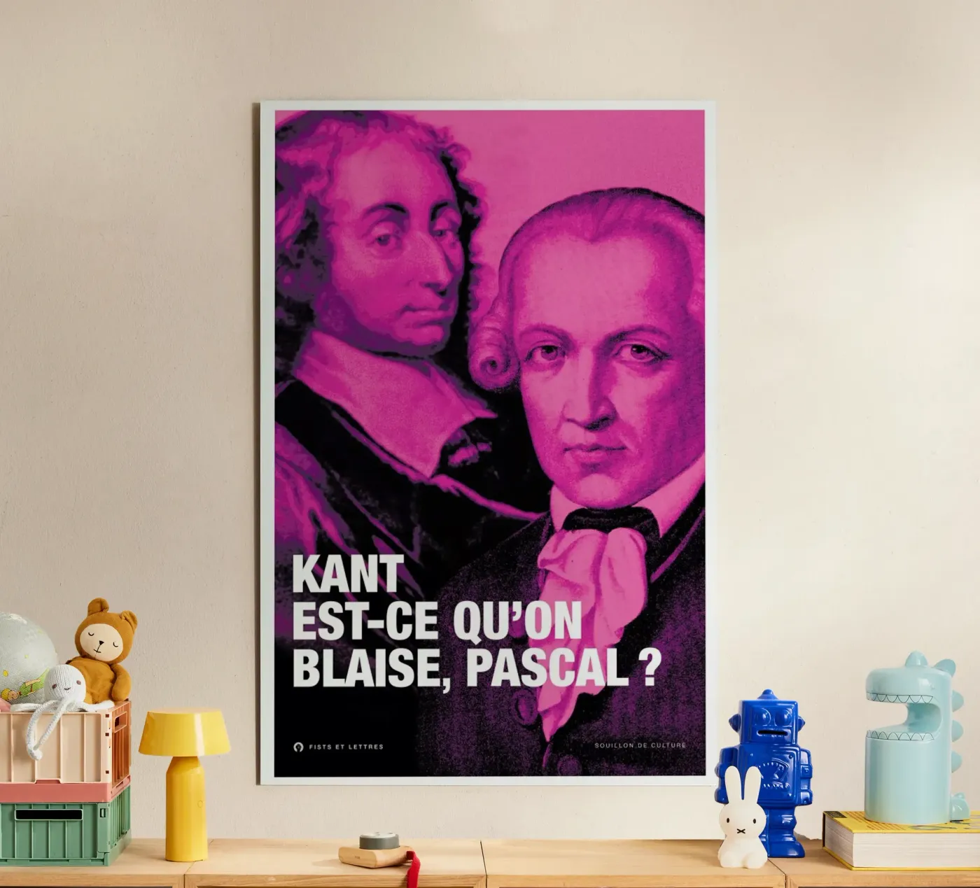 Kant alluminio dibond da Fists Et Lettres