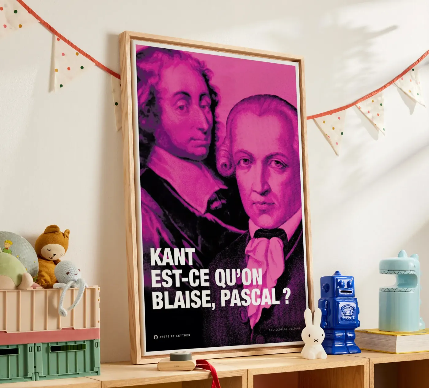 Kant tela da Fists Et Lettres