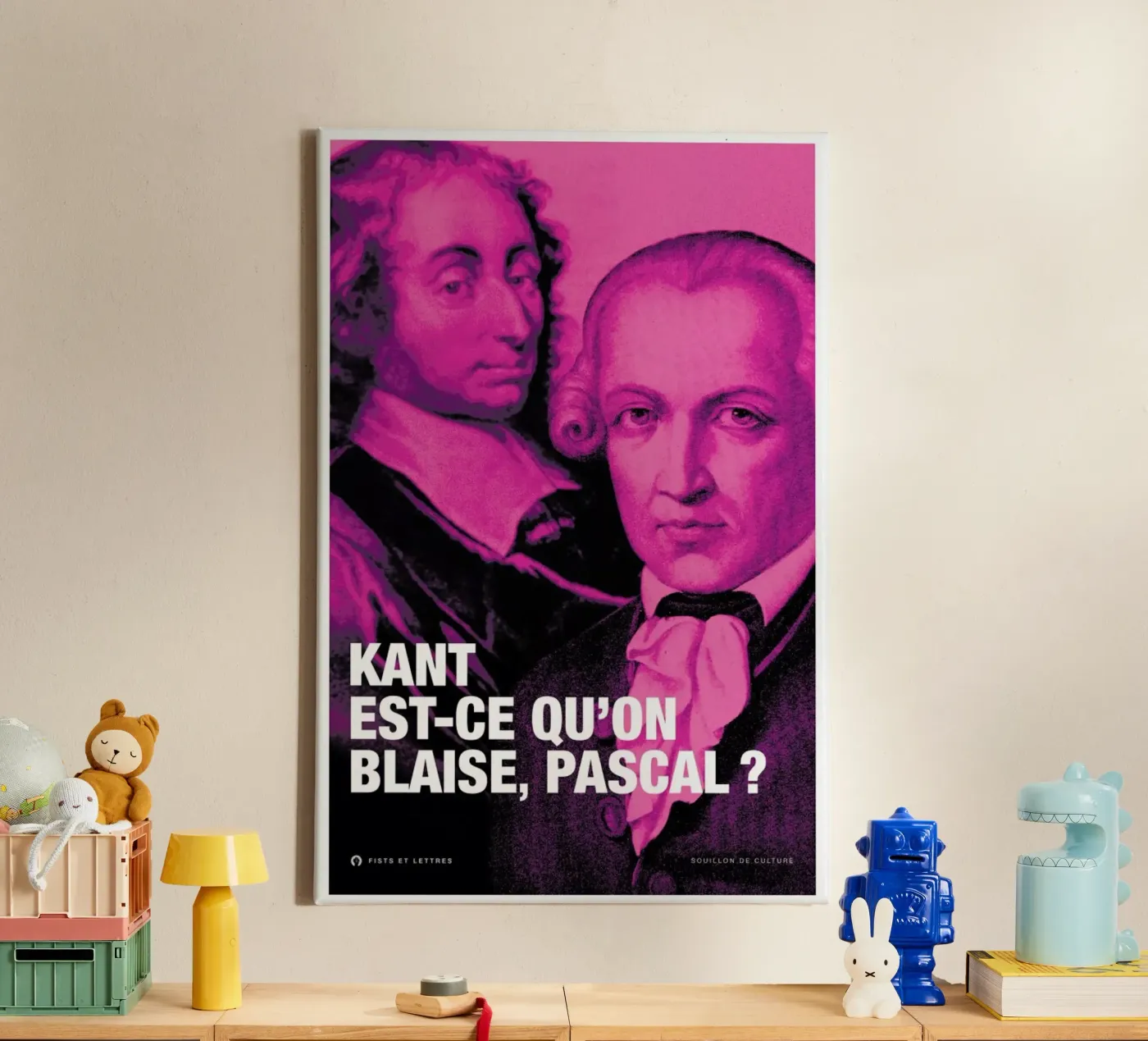 Kant tela da Fists Et Lettres