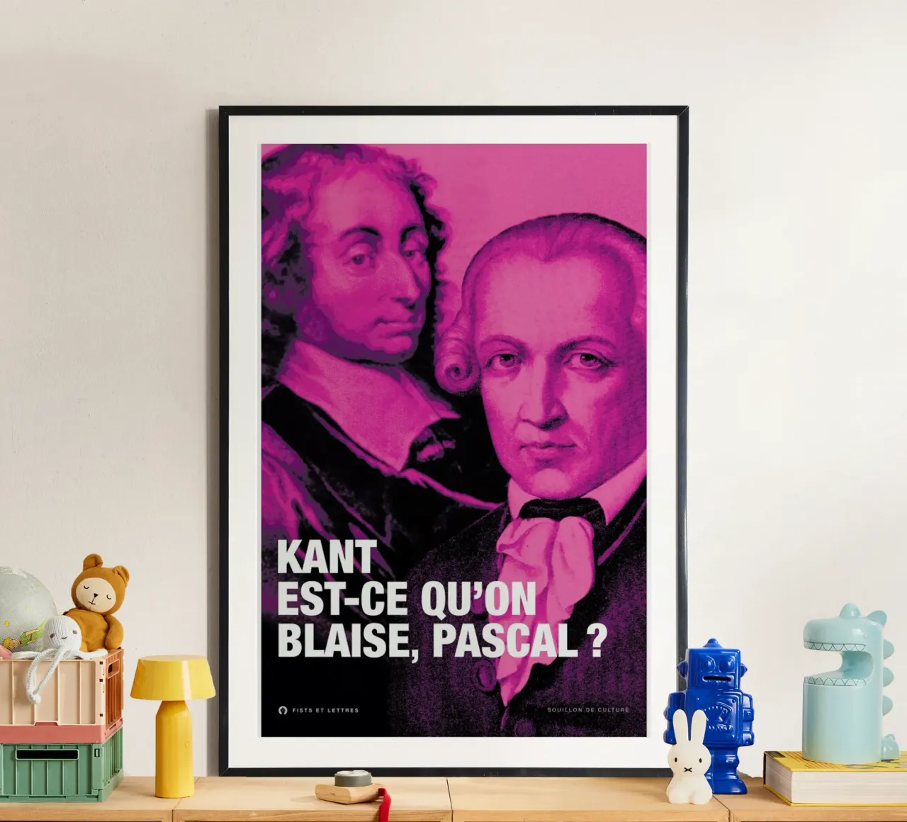 Kant poster de Fists Et Lettres