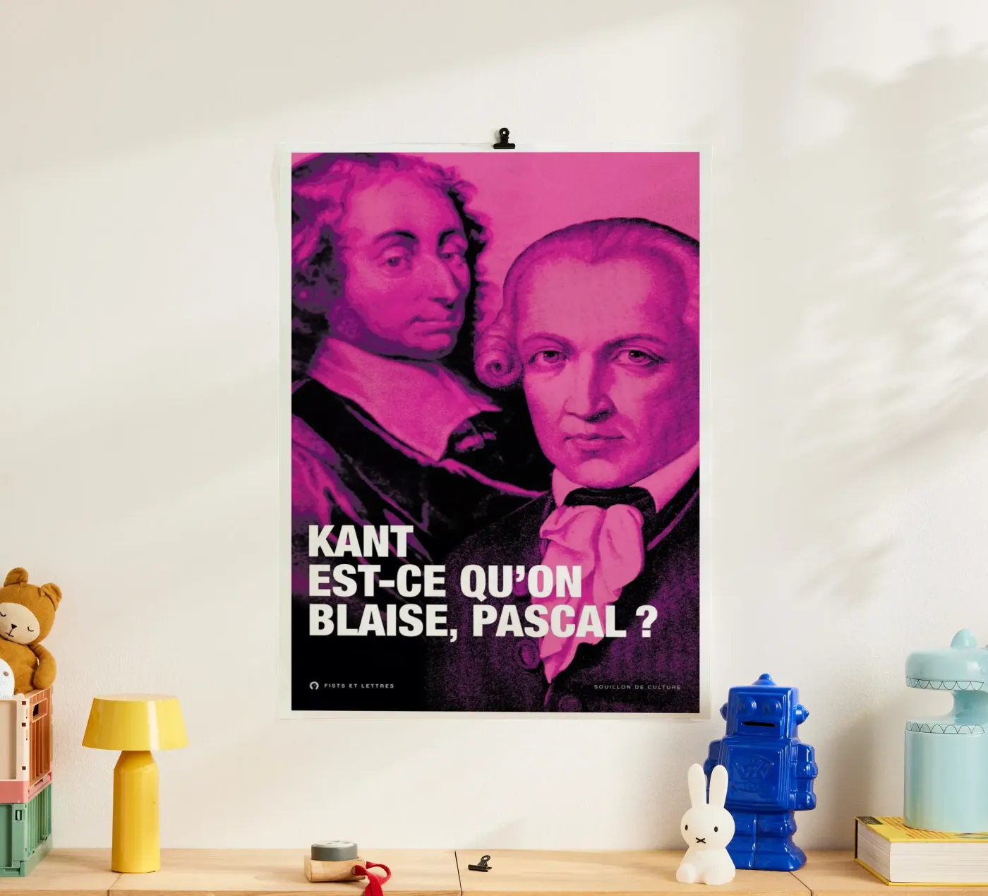 Kant poster by Fists Et Lettres