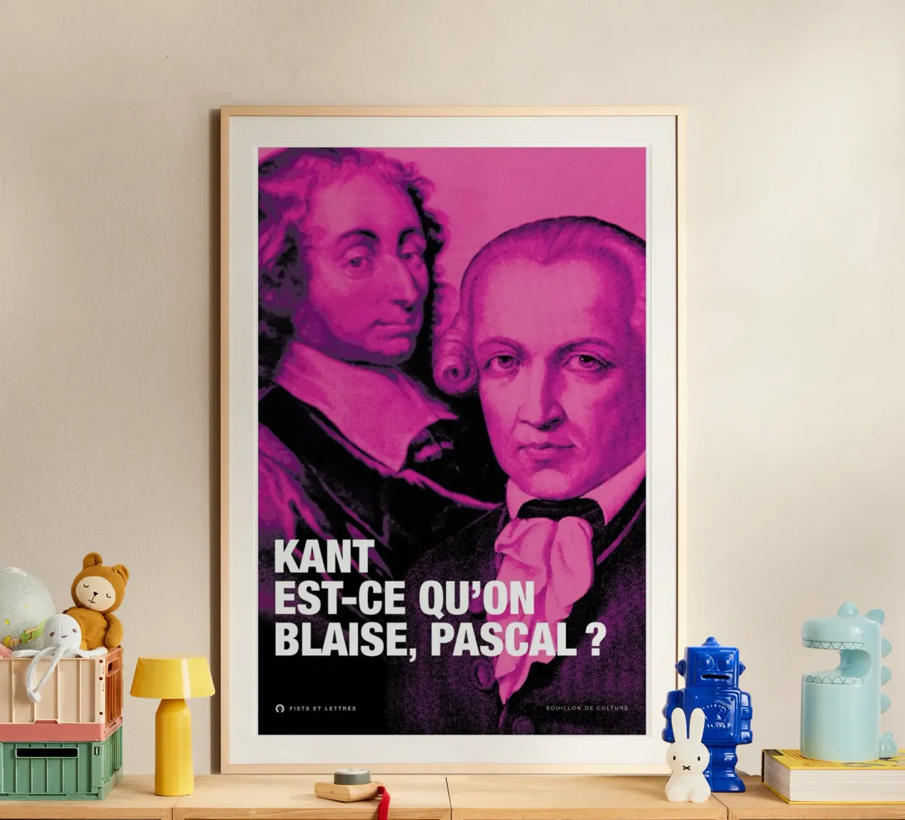 Kant poster de Fists Et Lettres