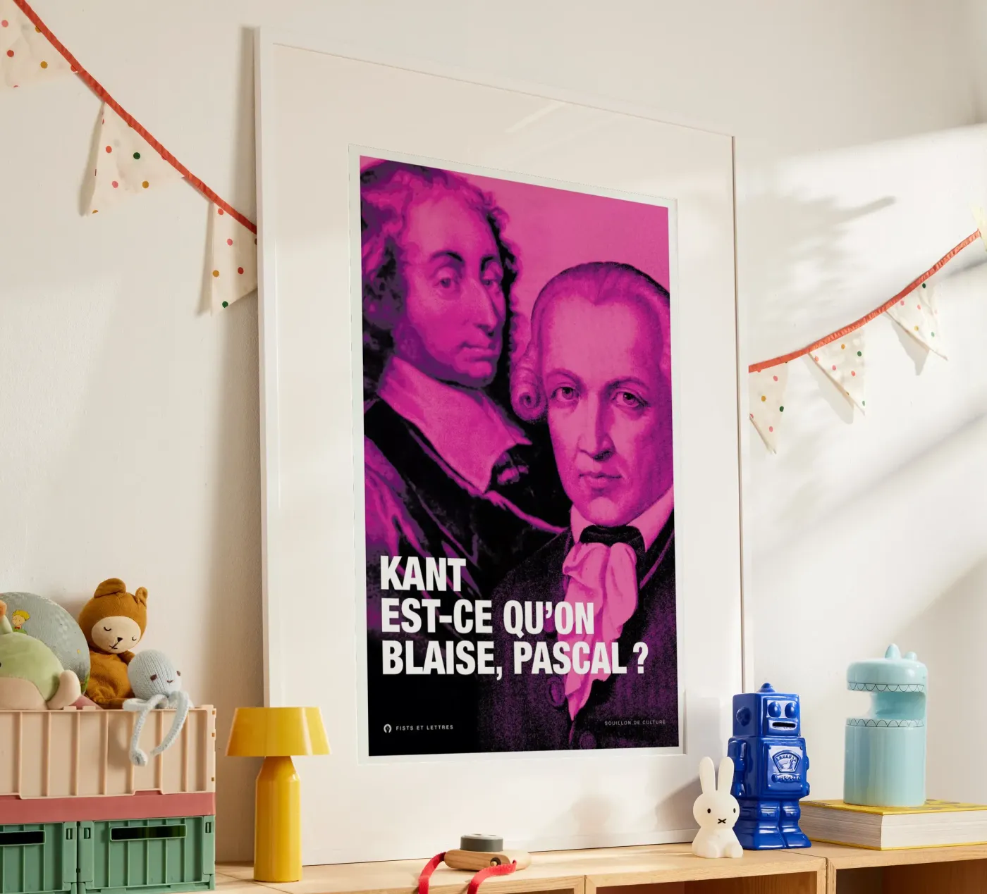 Kant poster by Fists Et Lettres