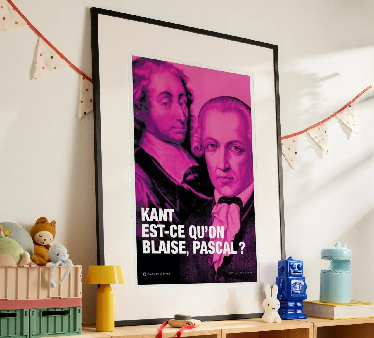 Kant poster de Fists Et Lettres