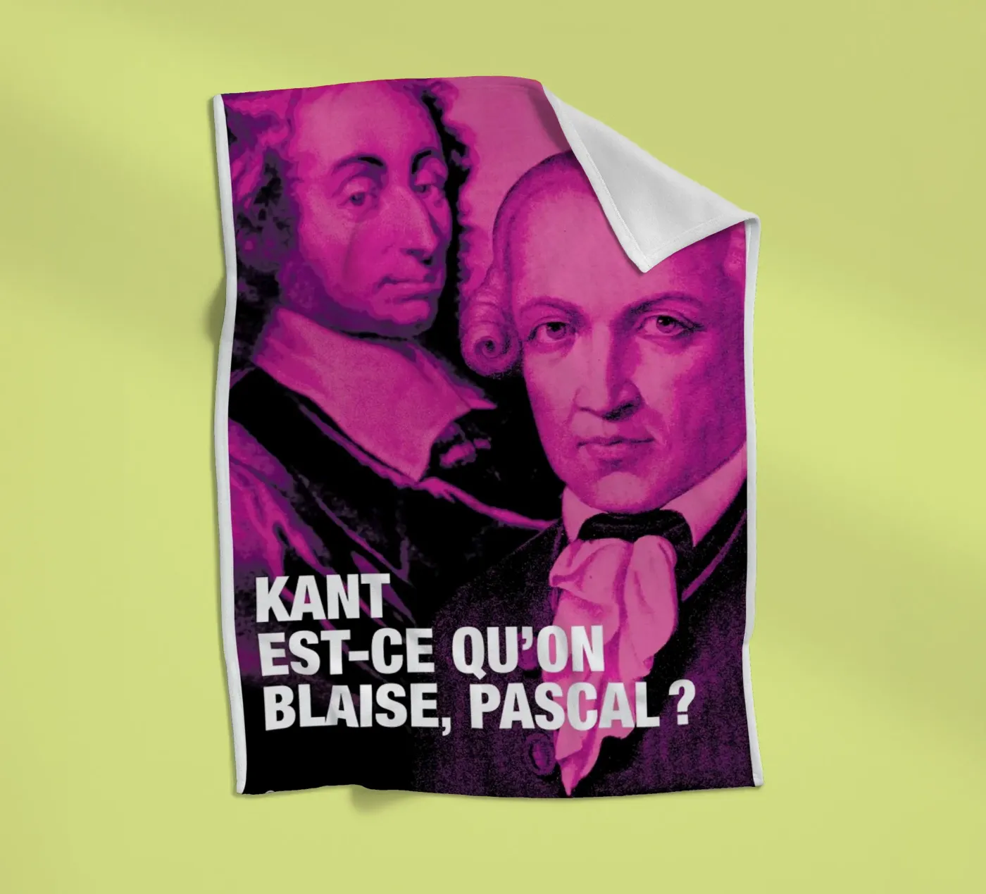Kant fleecedeken van Fists Et Lettres