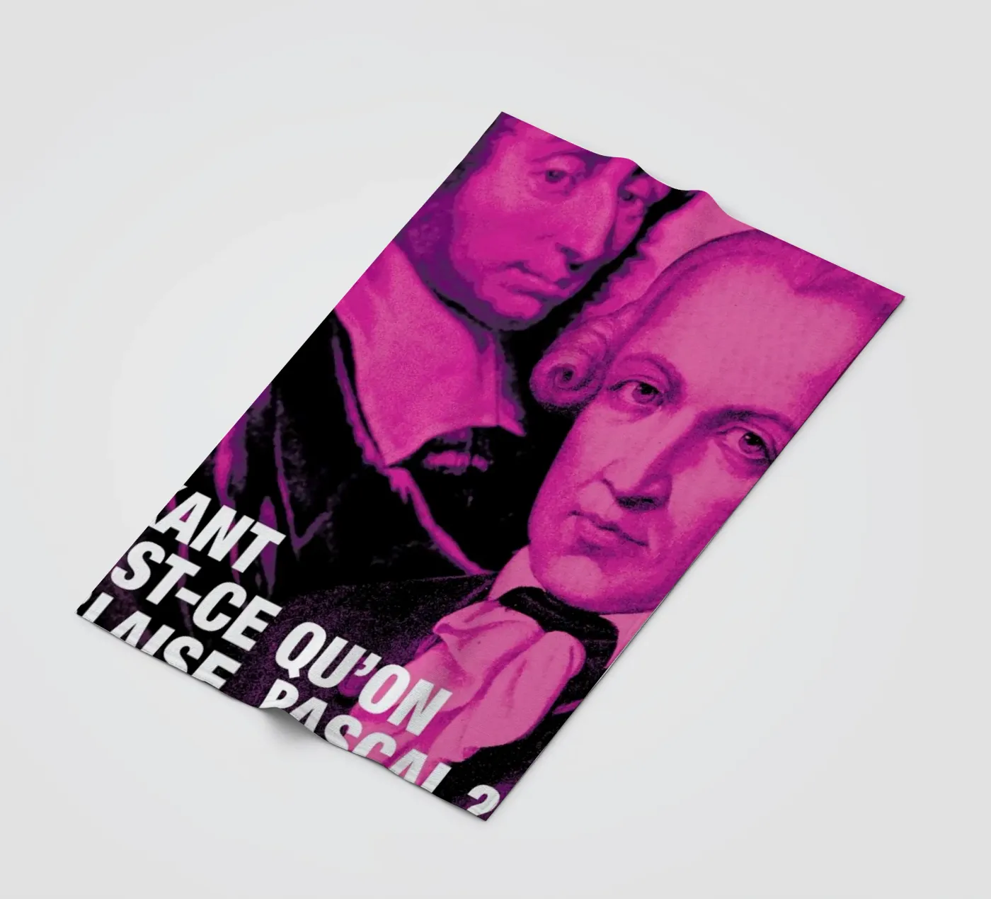 Kant fleecedeken van Fists Et Lettres