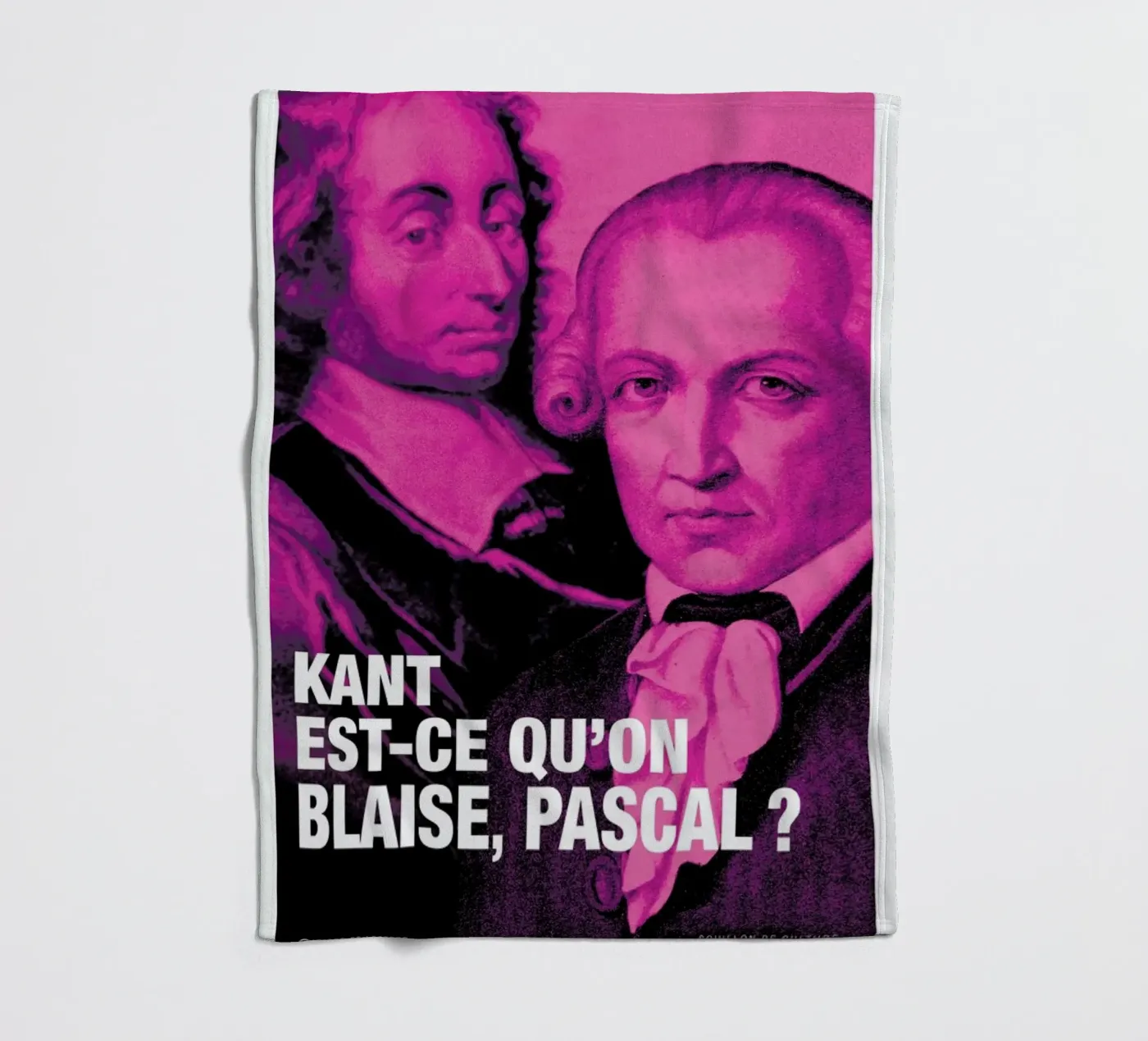 Kant fleecedeken van Fists Et Lettres