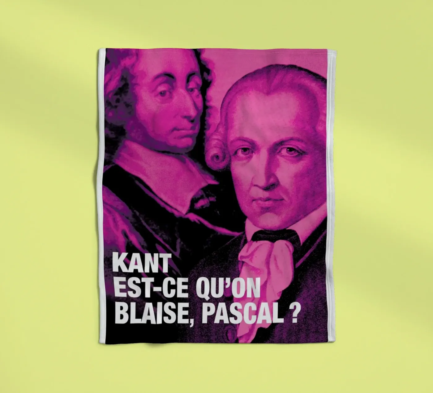 Kant fleecedeken van Fists Et Lettres