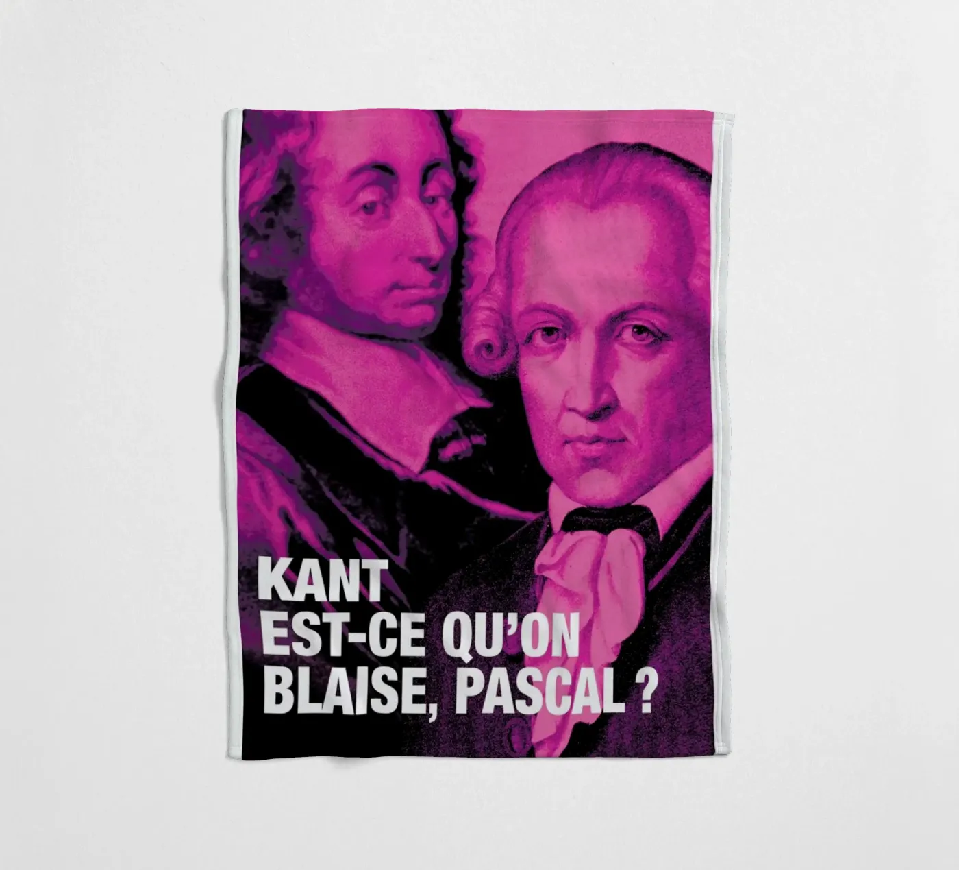 Kant fleecedeken van Fists Et Lettres