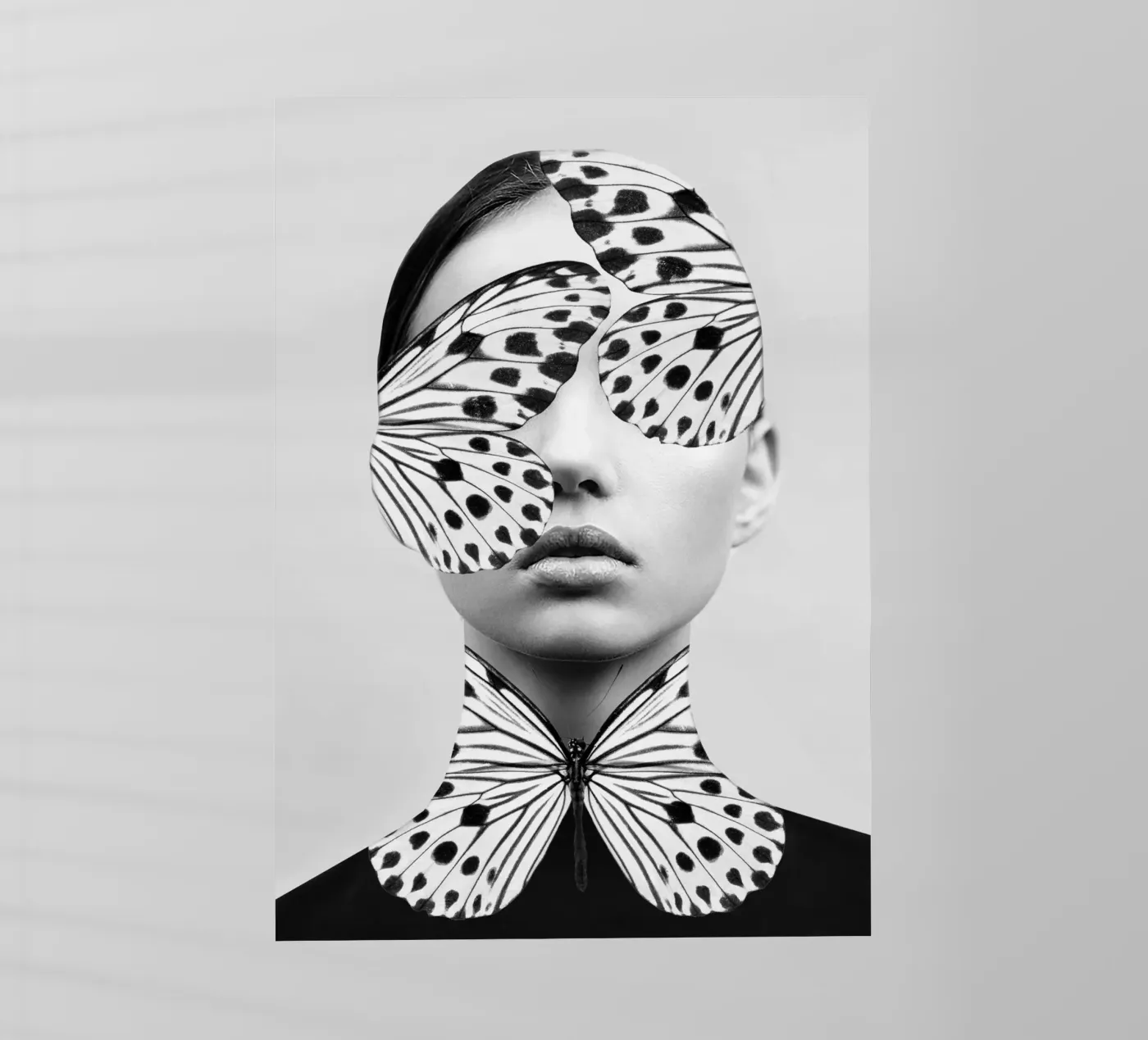 Donna Farfalla pellicola backlit da dada22