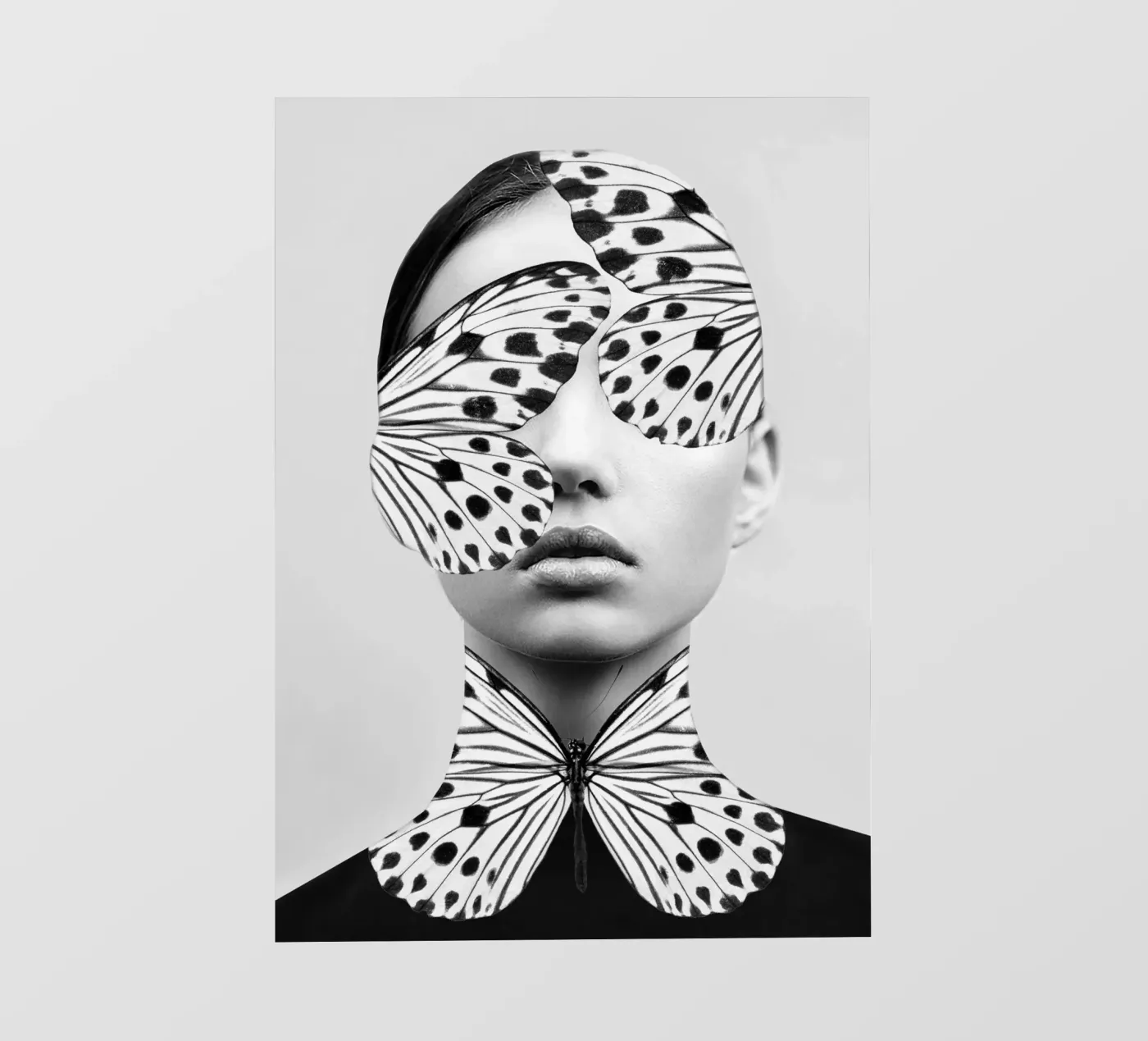 Donna Farfalla pellicola backlit da dada22