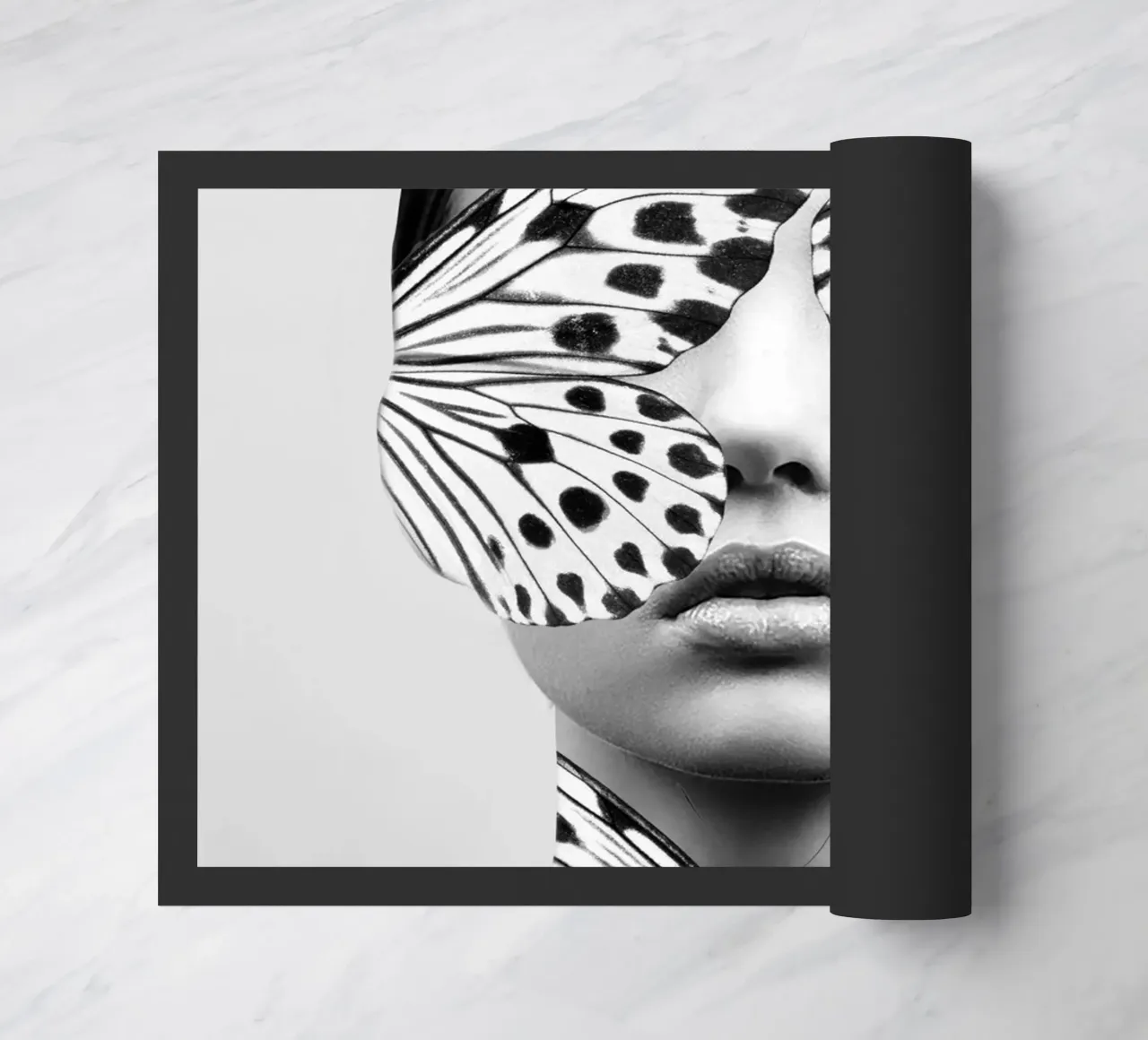 Donna Farfalla zerbino da dada22