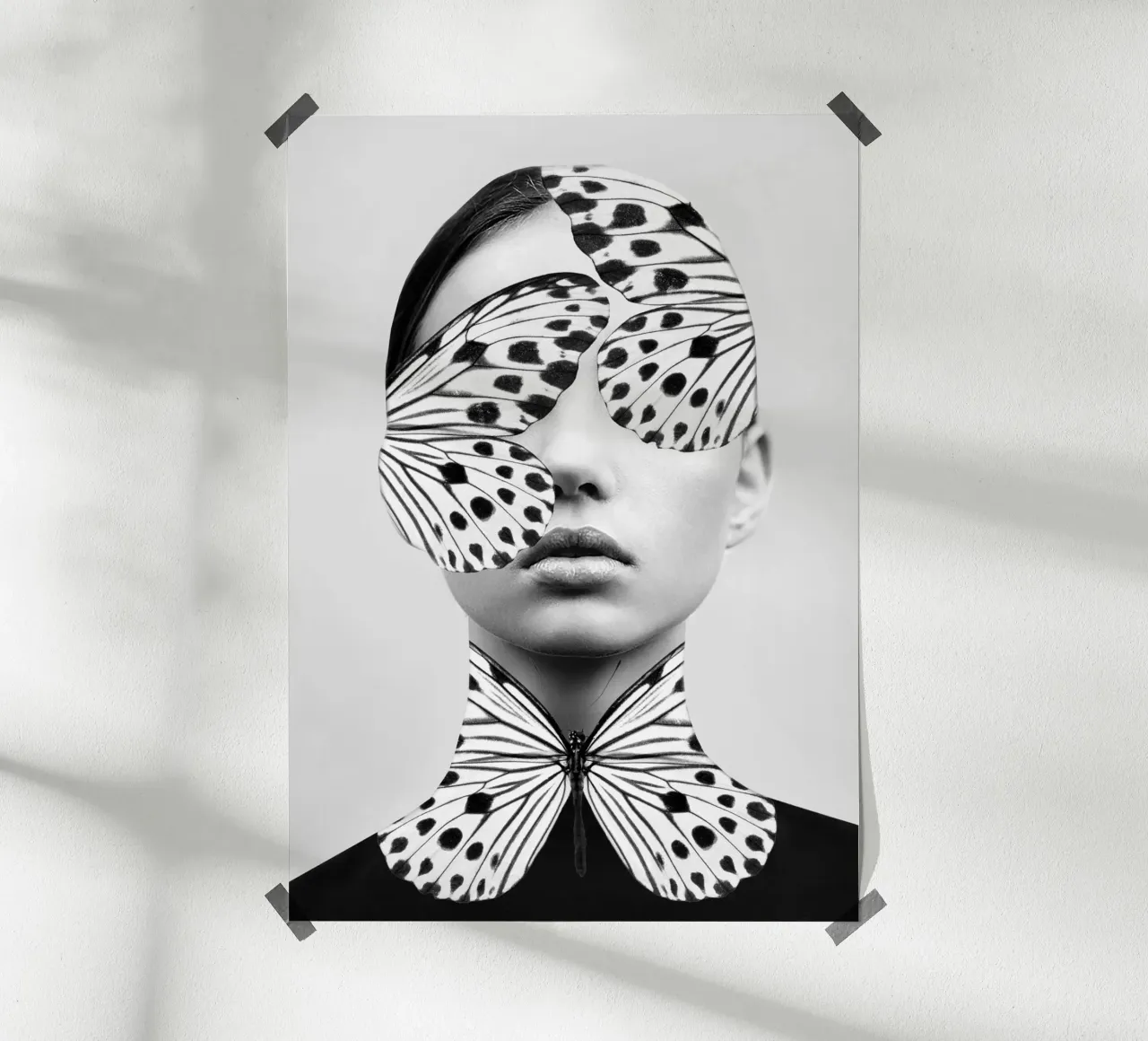 Donna Farfalla poster da dada22