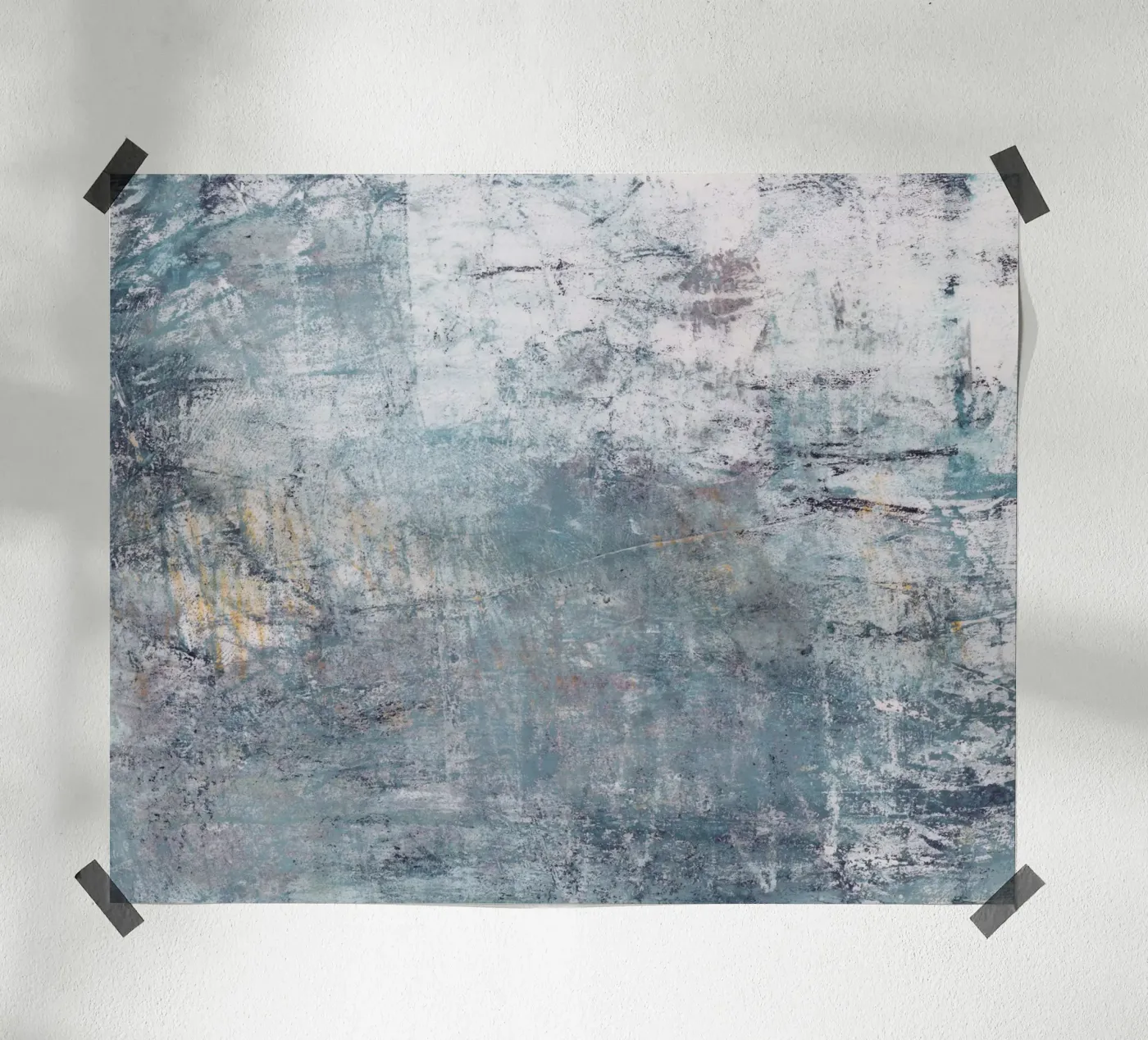 painted texture Poster von IRIS LEHNHARDT FINE ART