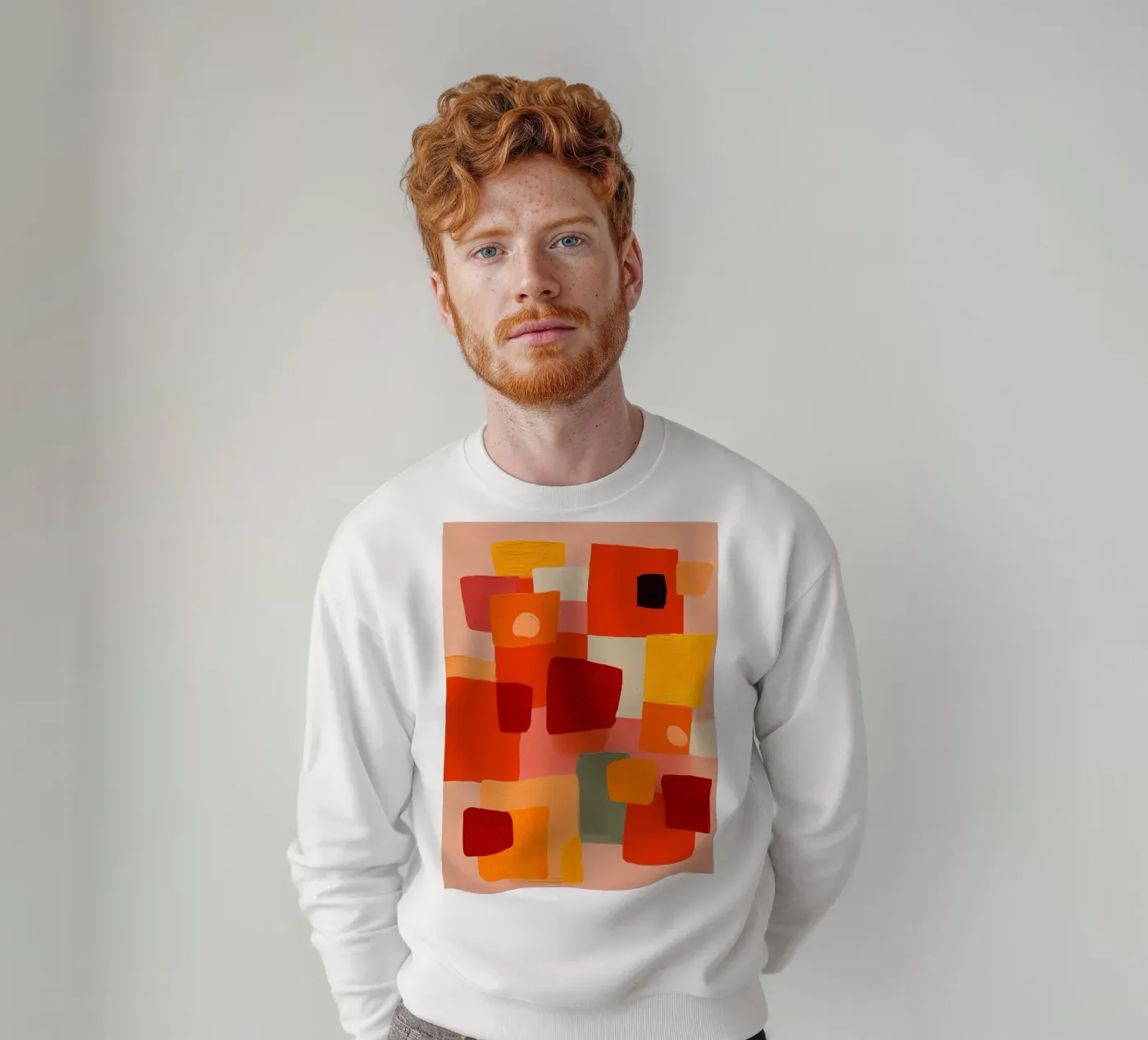 Sunset Blocks felpa da Voyage