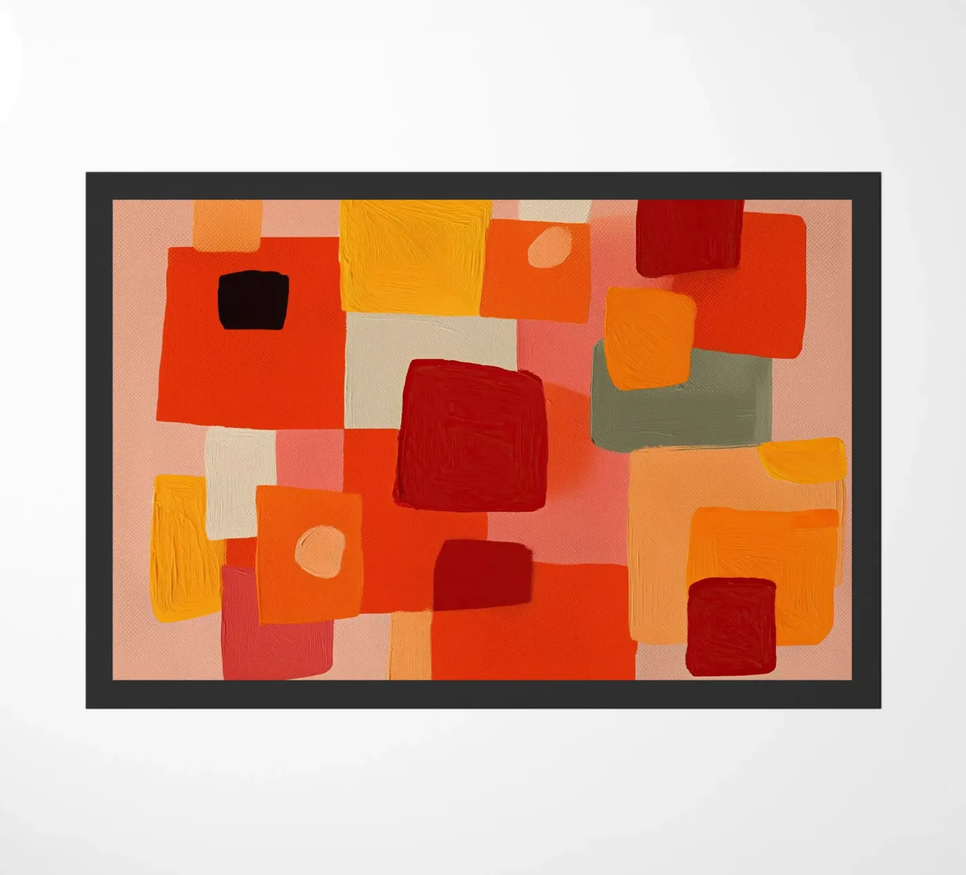 Sunset Blocks Fußmatte von Voyage