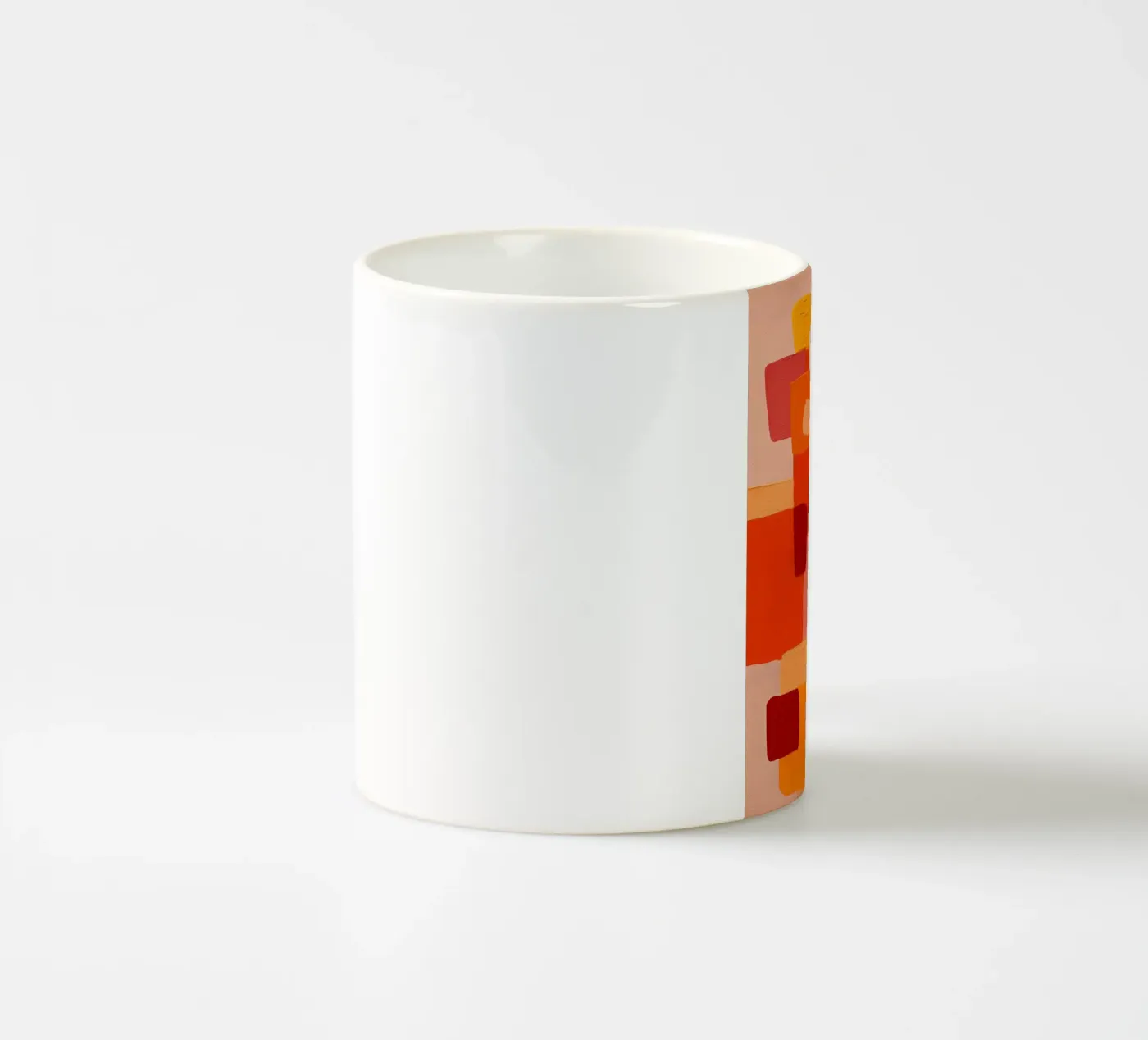 Sunset Blocks ceramic mug by Voyage