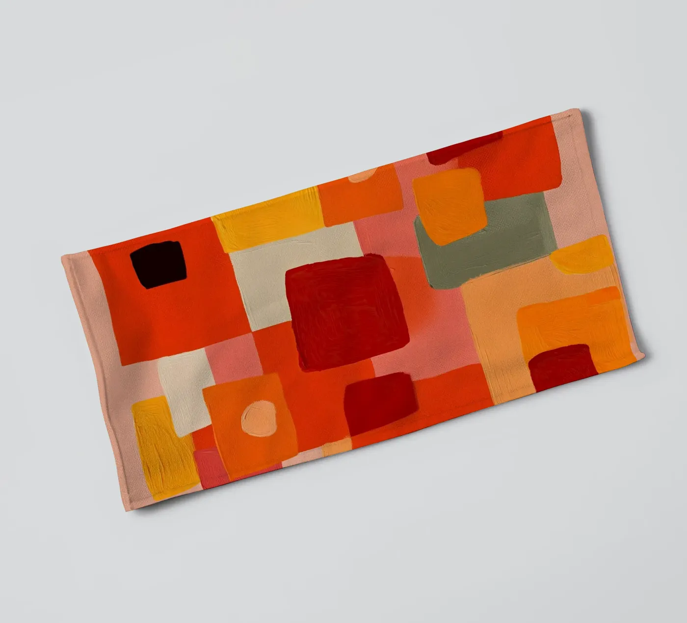 Sunset Blocks towel by Voyage