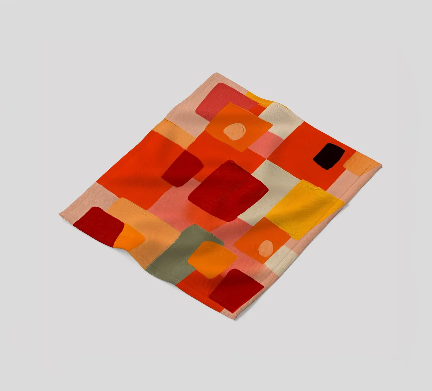Sunset Blocks Fleecedecke von Voyage
