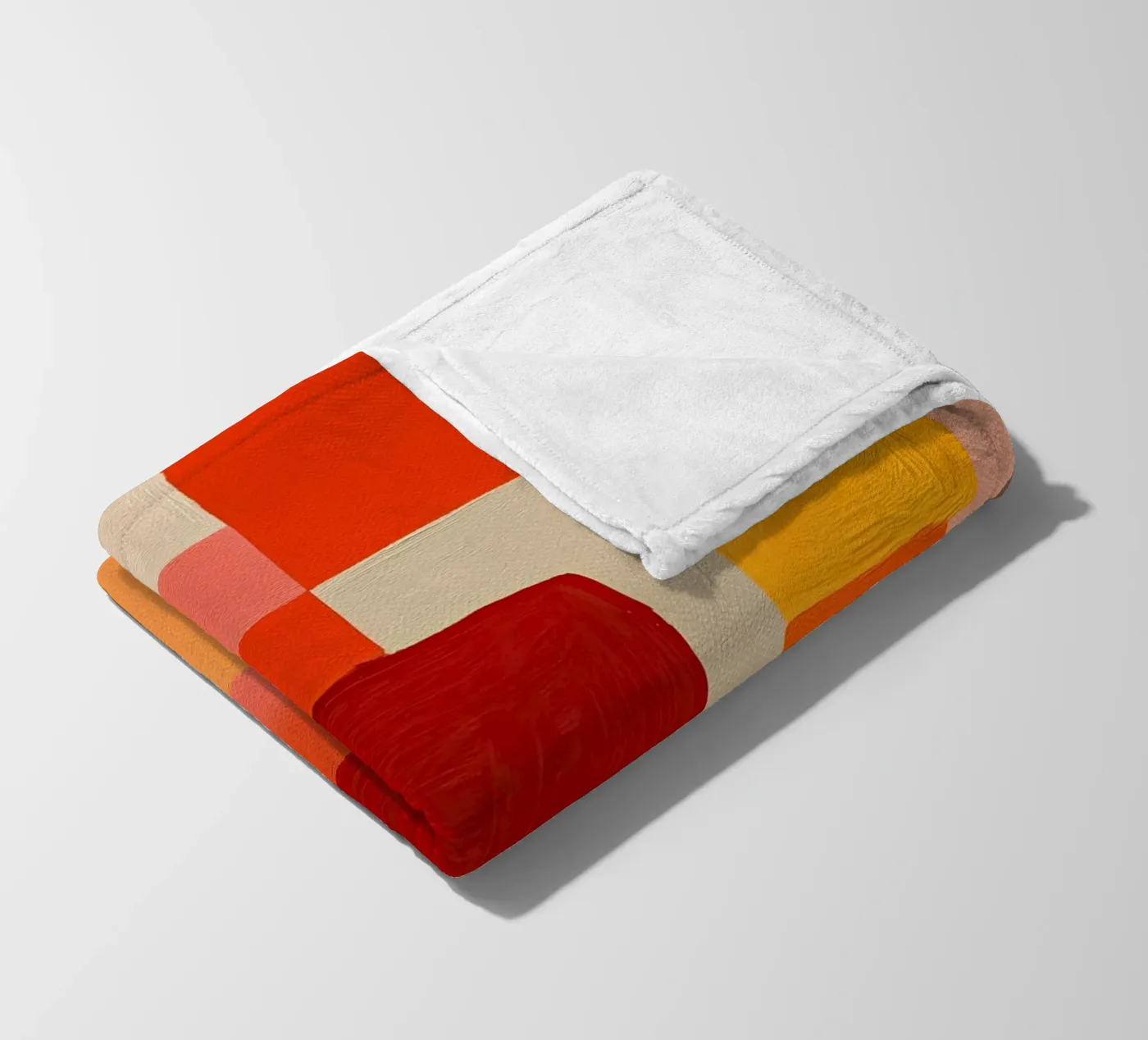 Sunset Blocks Fleecedecke von Voyage