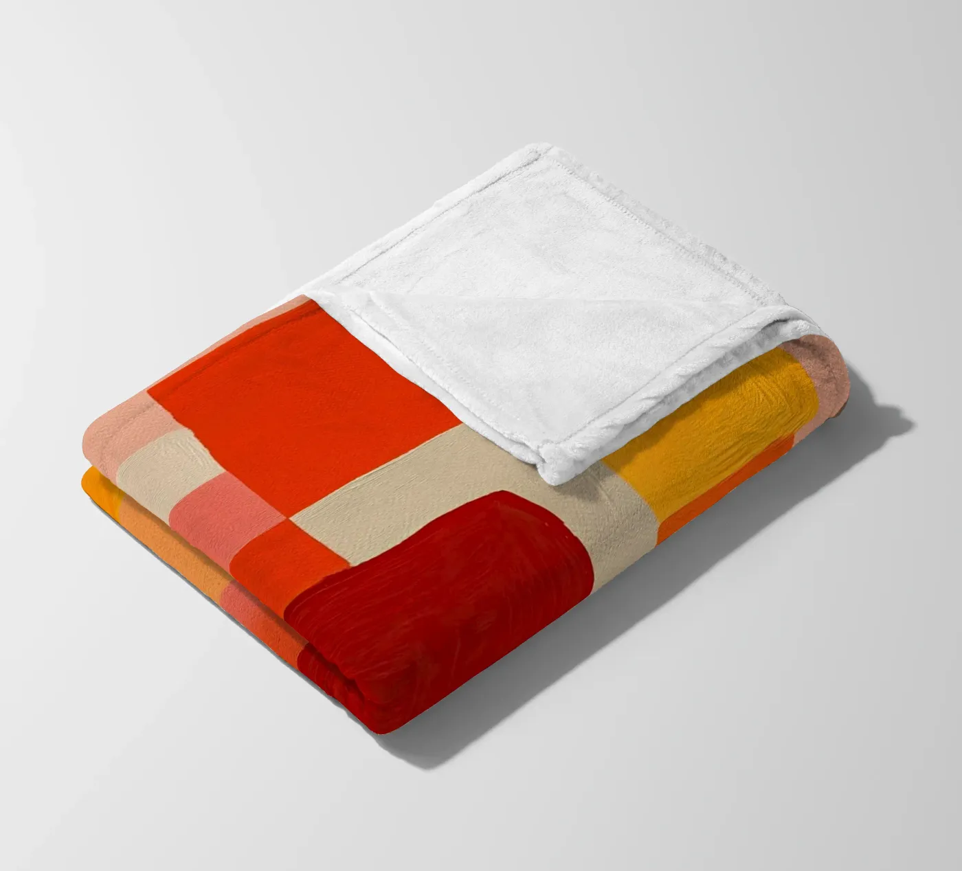Sunset Blocks Fleecedecke von Voyage