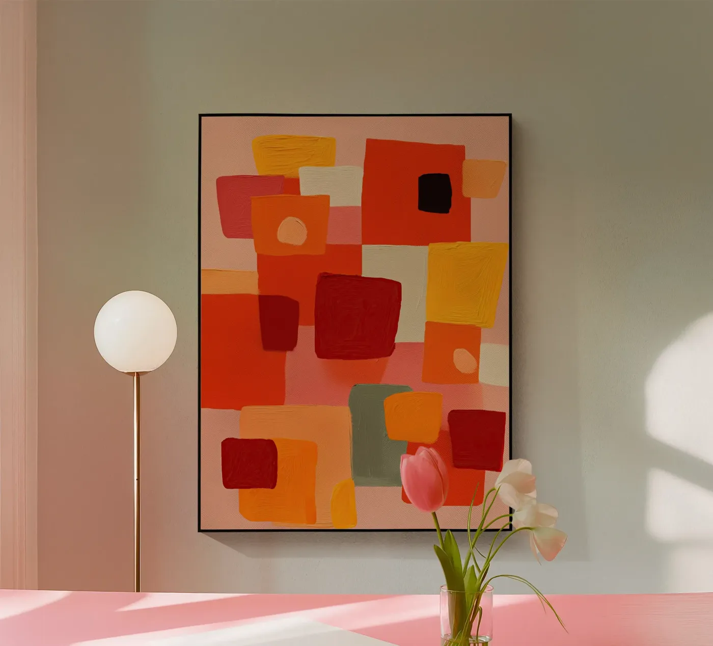 Sunset Blocks plexiglas de Voyage