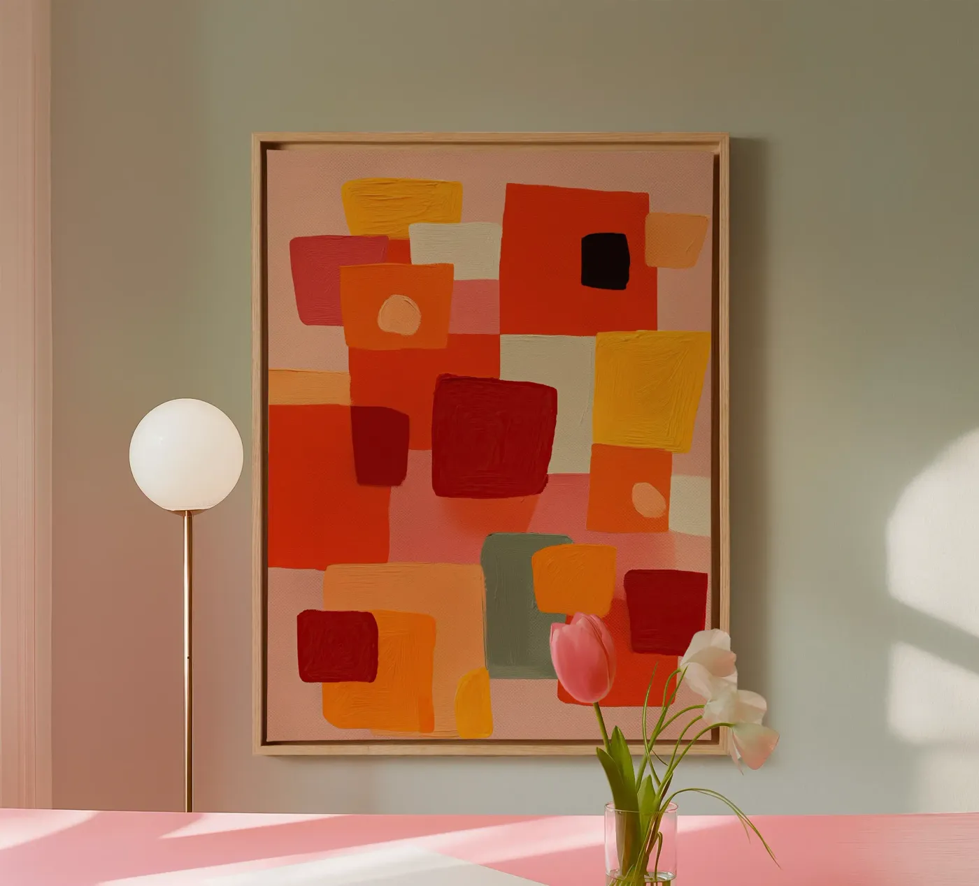 Sunset Blocks tela da Voyage