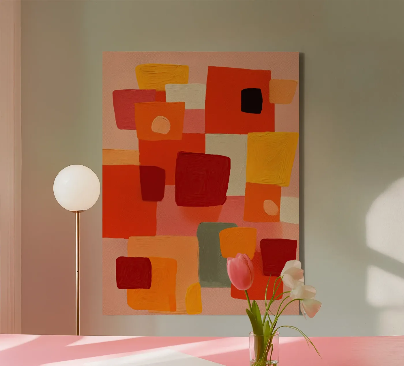 Sunset Blocks tela da Voyage