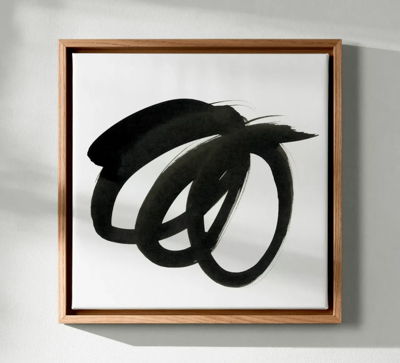black on white 5 tela da IRIS LEHNHARDT FINE ART