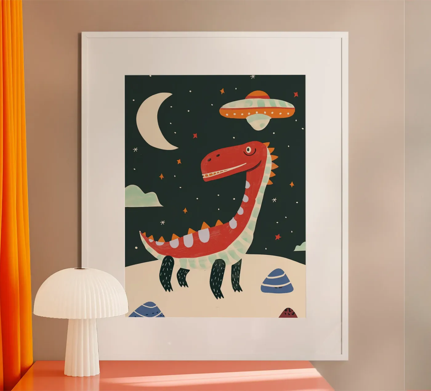 Dino from Outer Space poster da Lilo