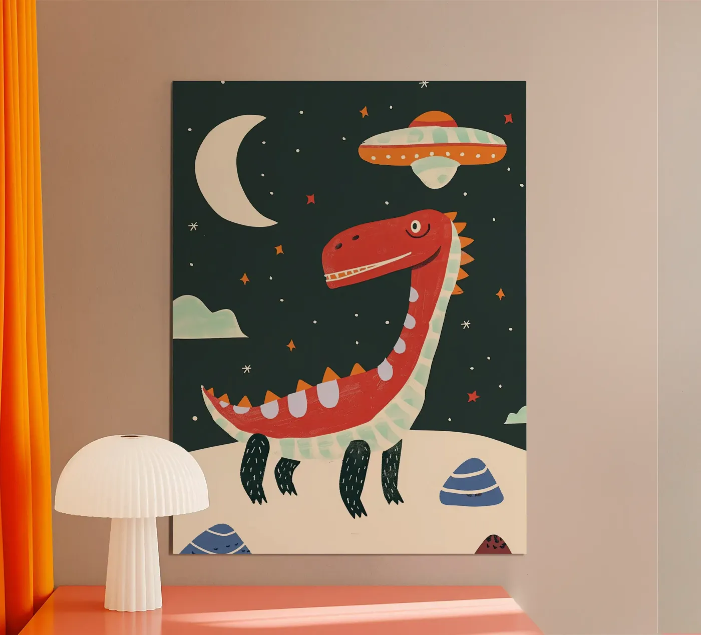 Dino from Outer Space poster da Lilo