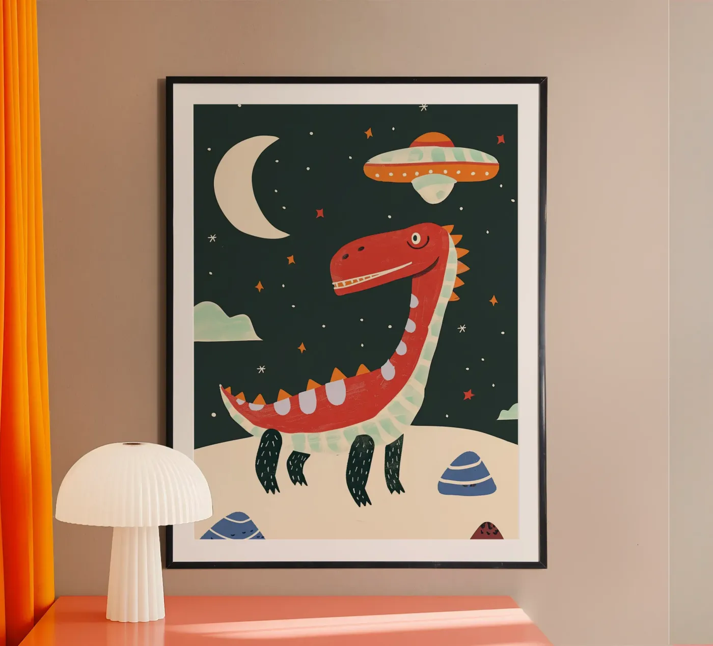 Dino from Outer Space poster da Lilo