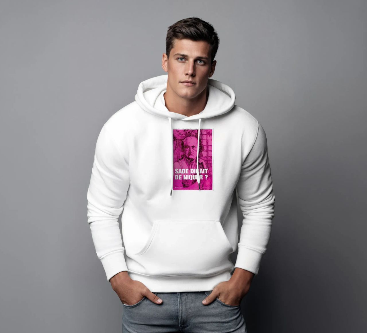 Sade felpa con cappuccio da Fists Et Lettres