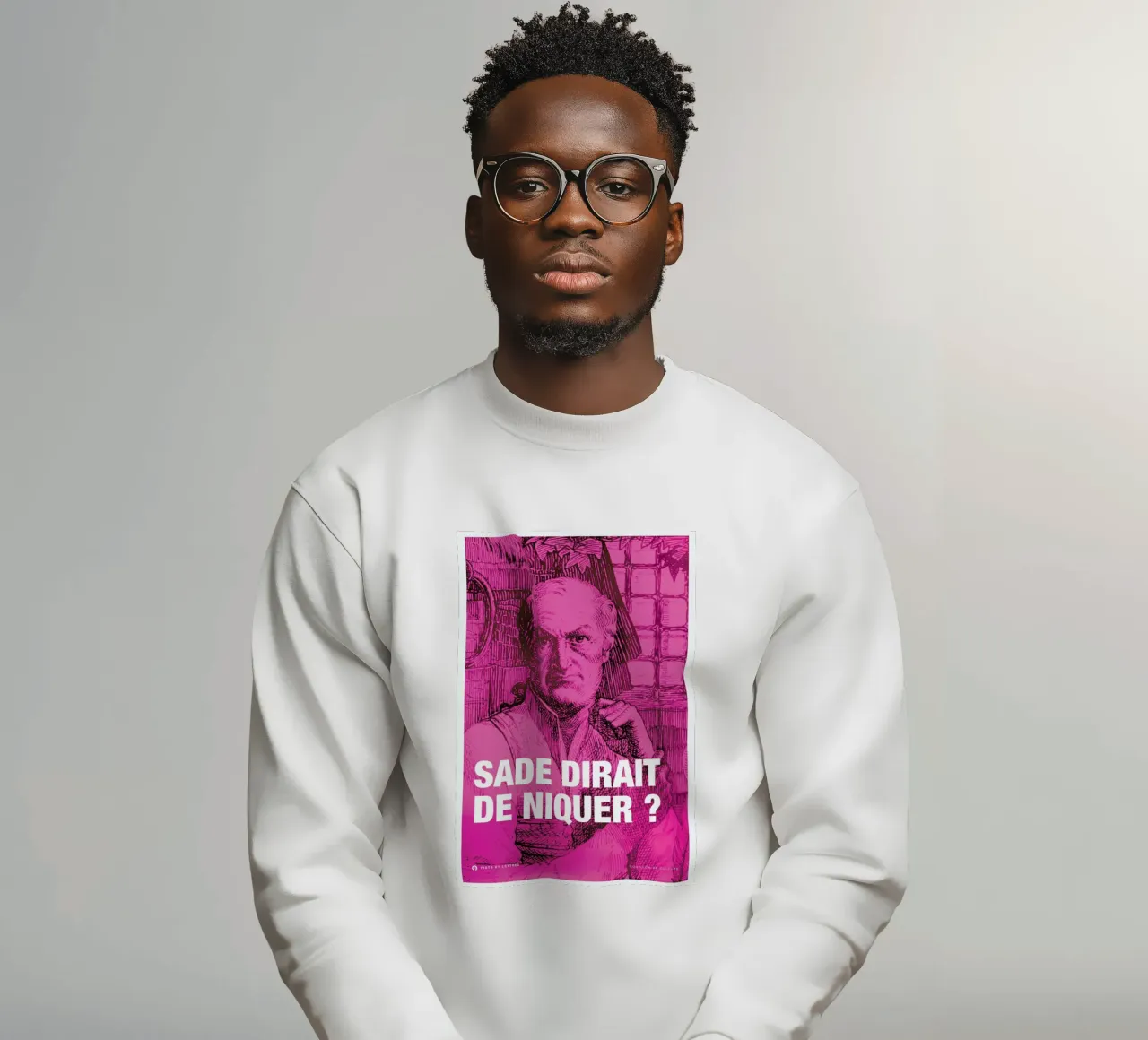 Sade felpa da Fists Et Lettres