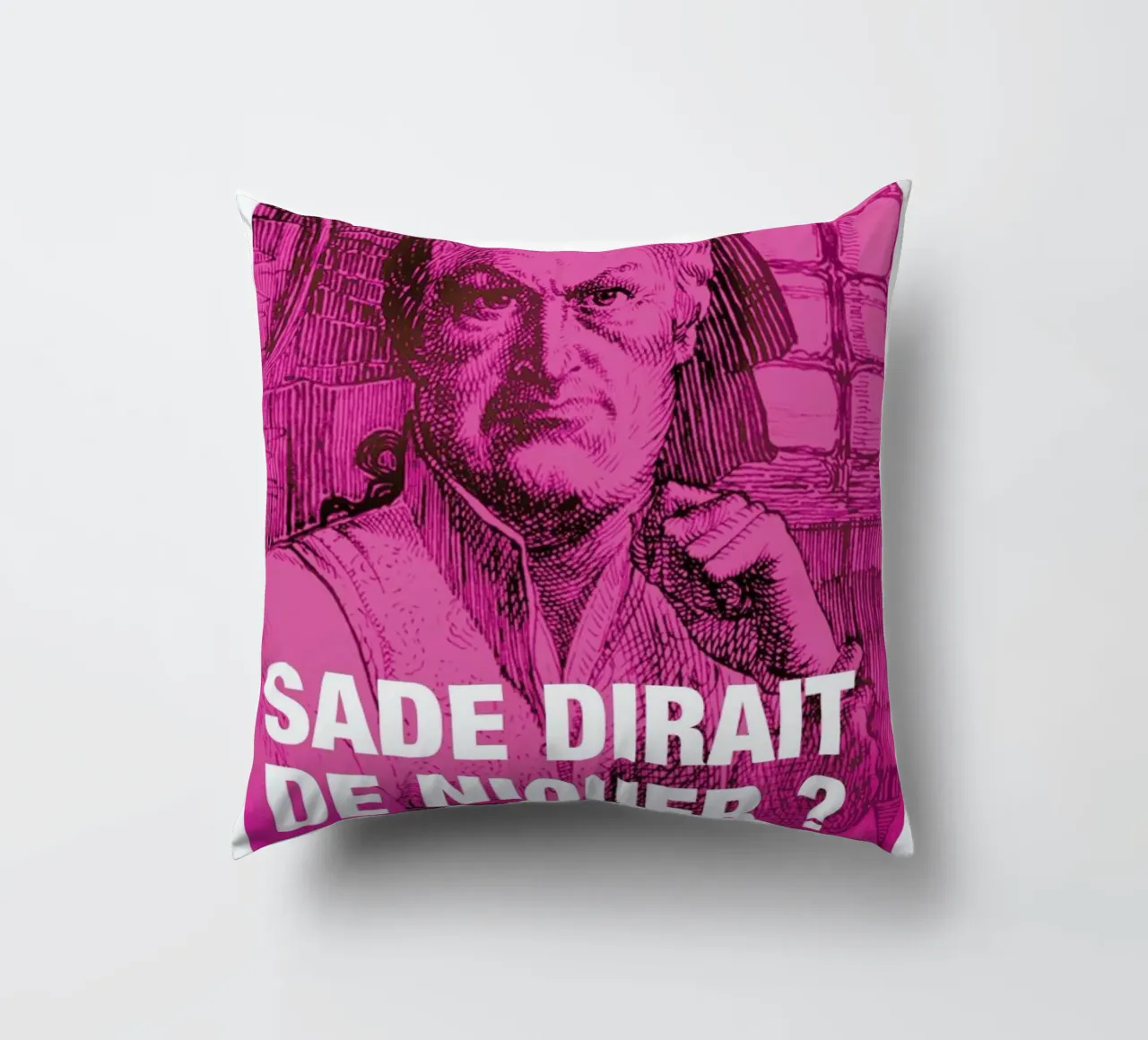 Sade cuscino da Fists Et Lettres