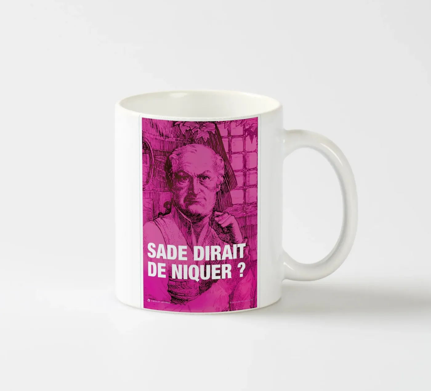 Sade ceramic mug by Fists Et Lettres