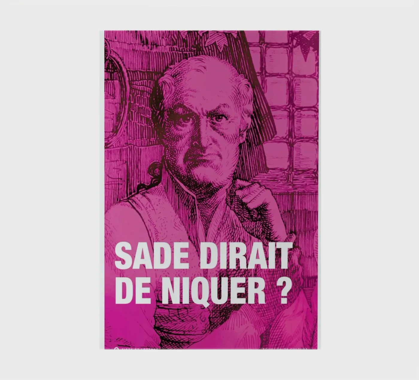 Sade notebook by Fists Et Lettres