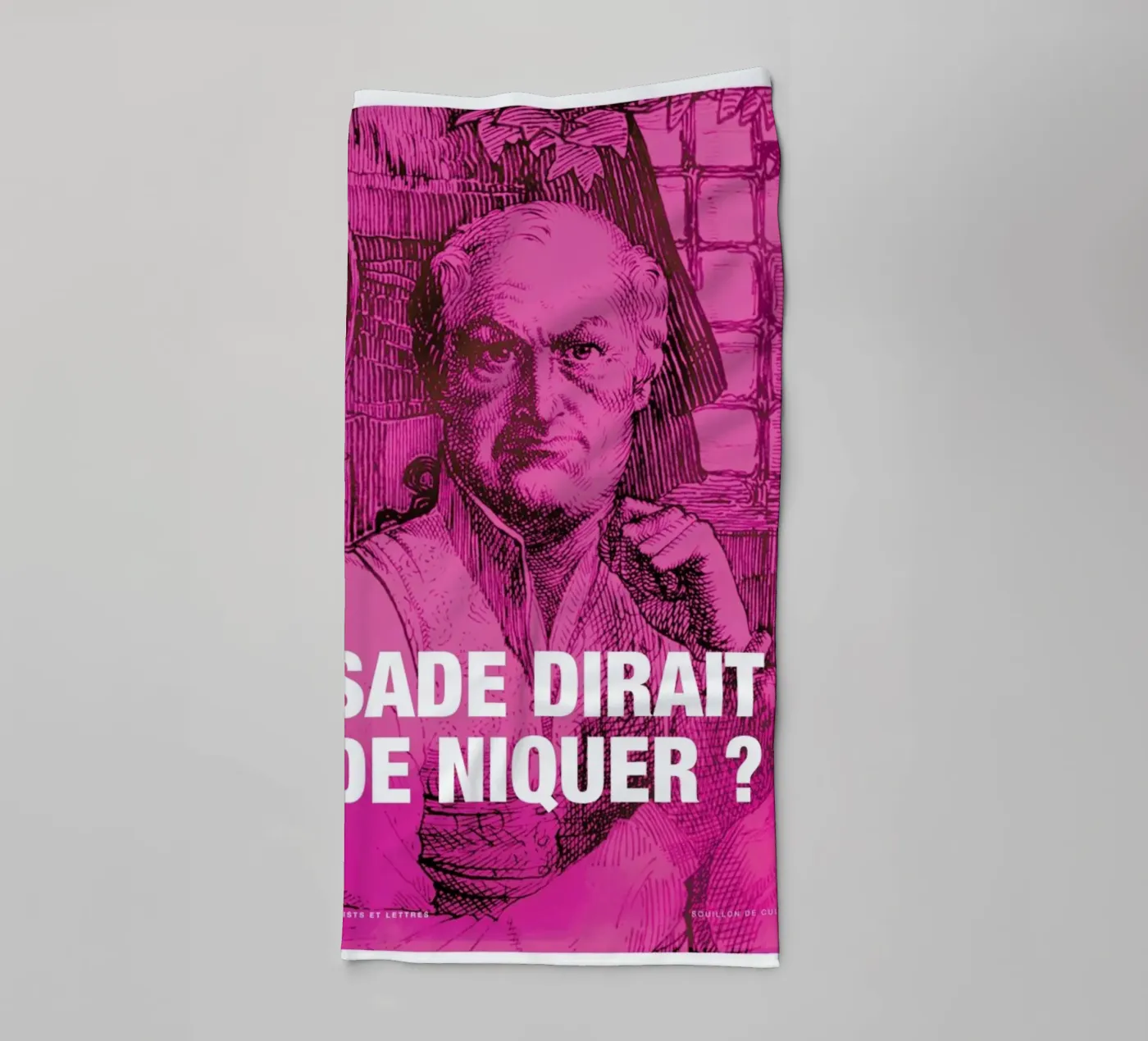 Sade towel by Fists Et Lettres