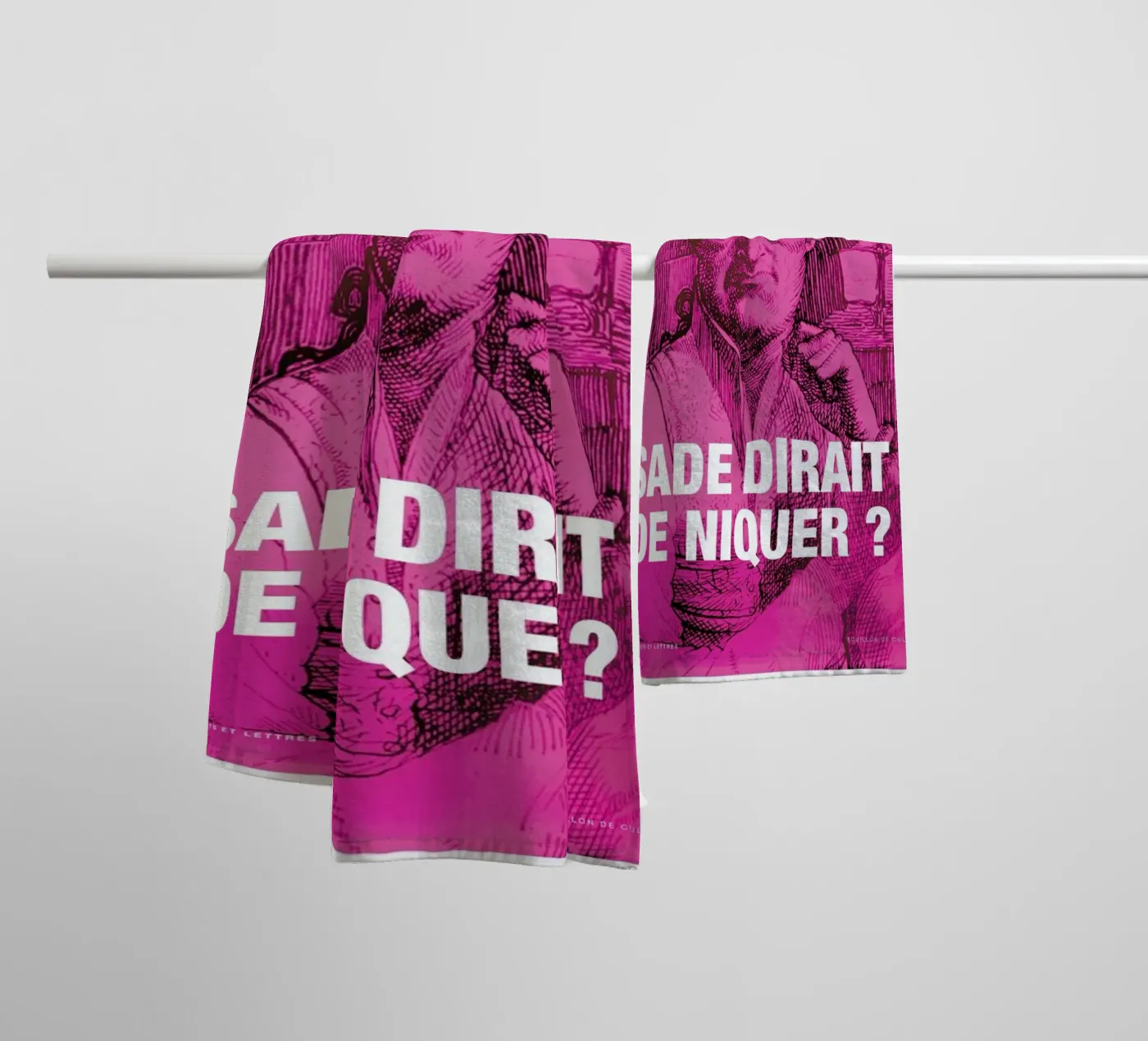 Sade towel by Fists Et Lettres
